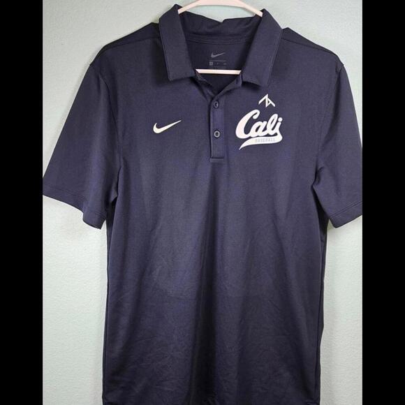 Nike Men's Cali National Baseball Academy Polo Shirt - Size Small - Picture 1 of 7